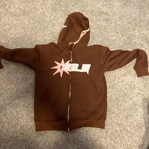 BSLM brown streetwear jacket